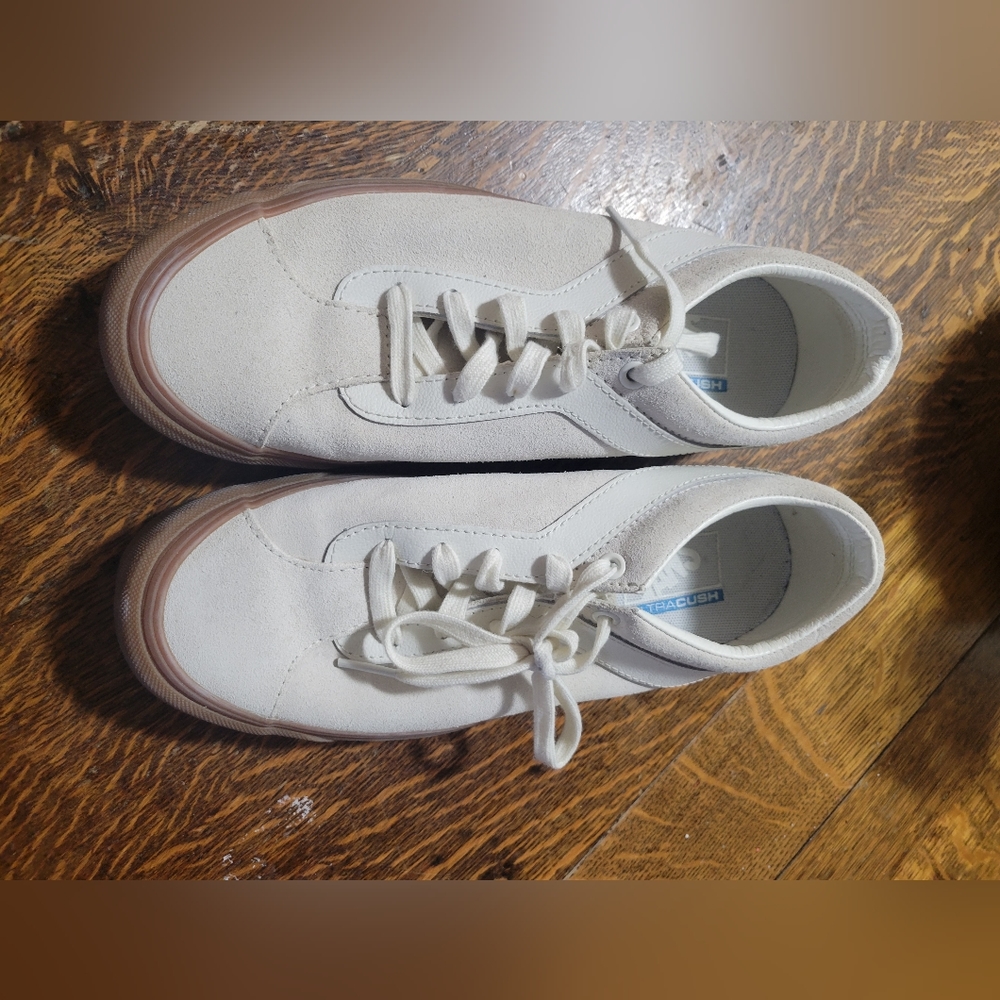 White Gumsole Vans Unisex Lace-Up Sneakers - Madewell Exclusive (W9, M7.5)